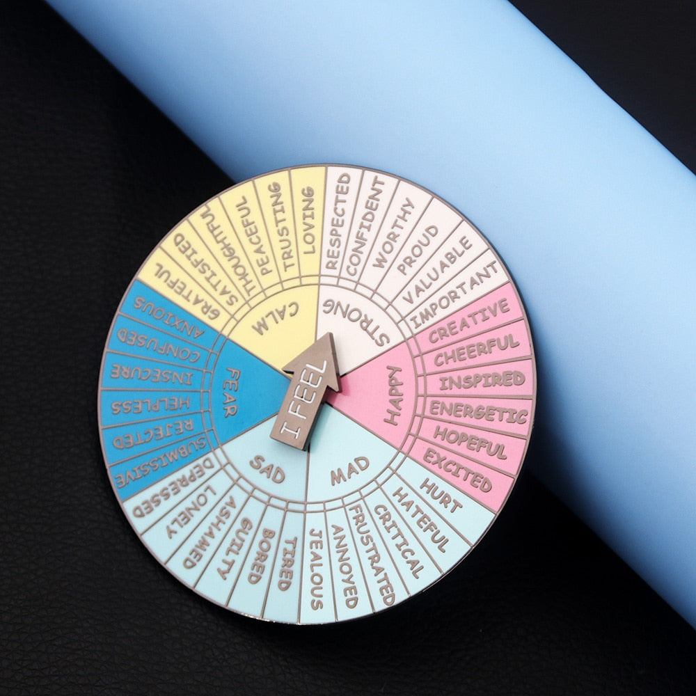 Small Emotion Wheel Pin