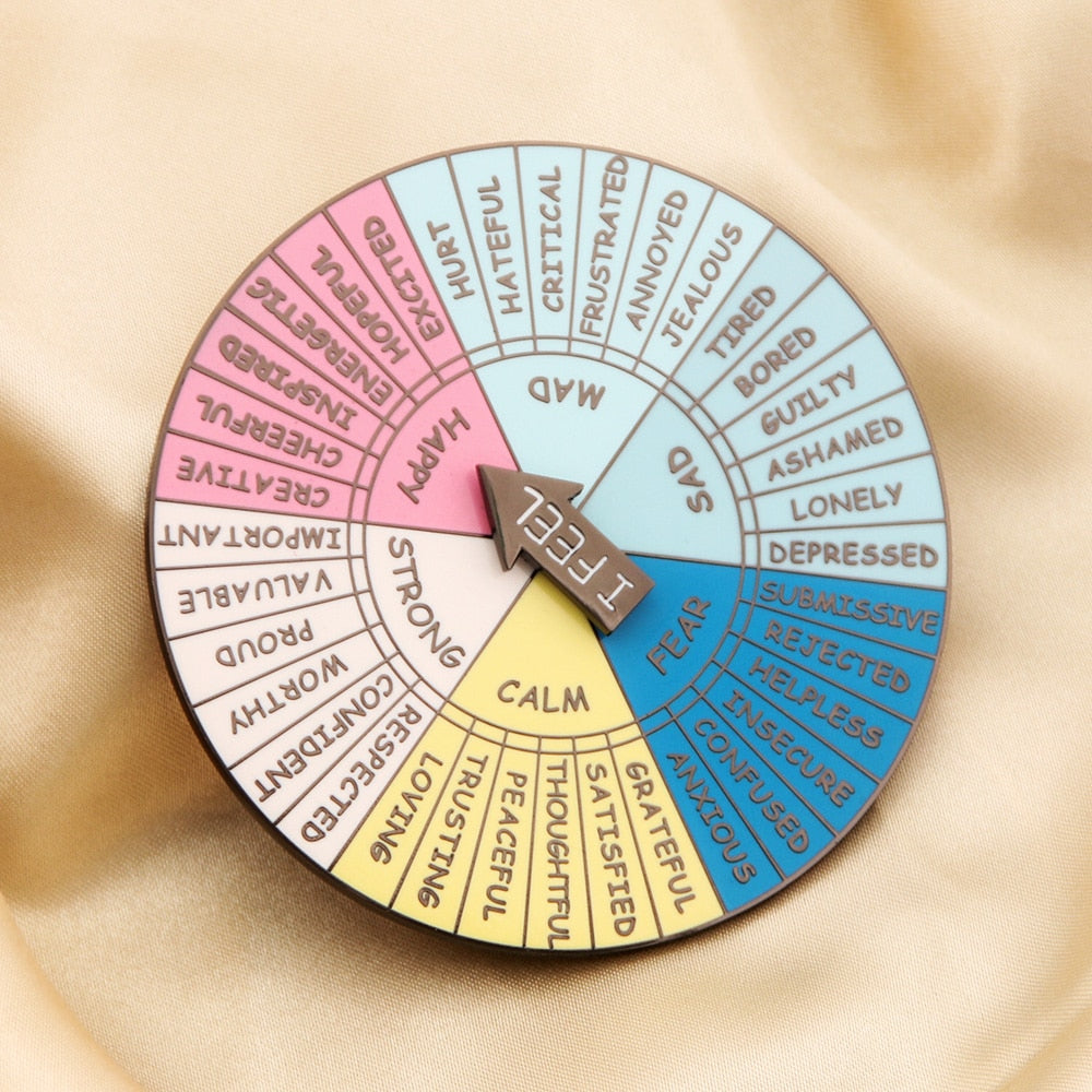 Small Emotion Wheel Pin