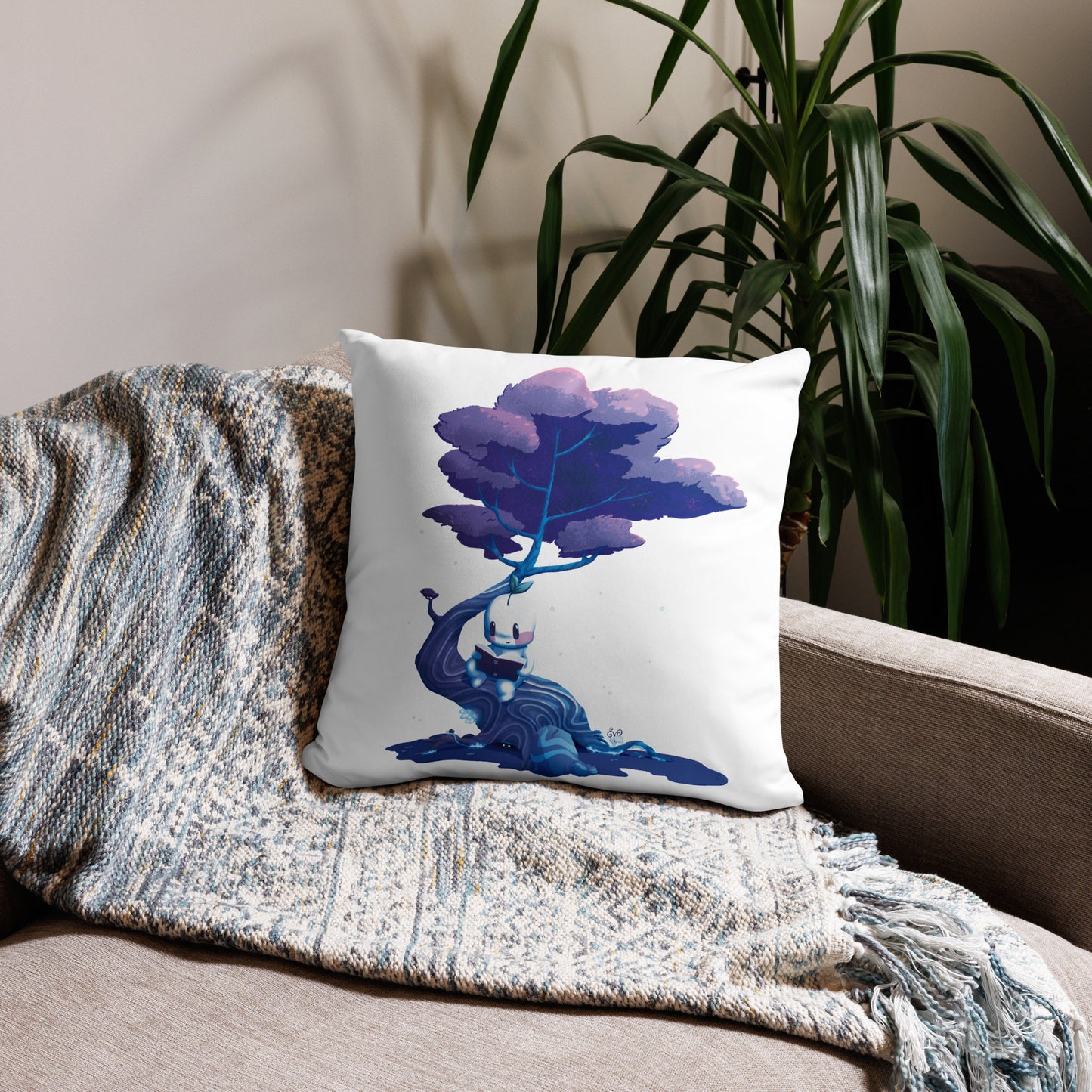 Lost in Reading | Basic Pillow