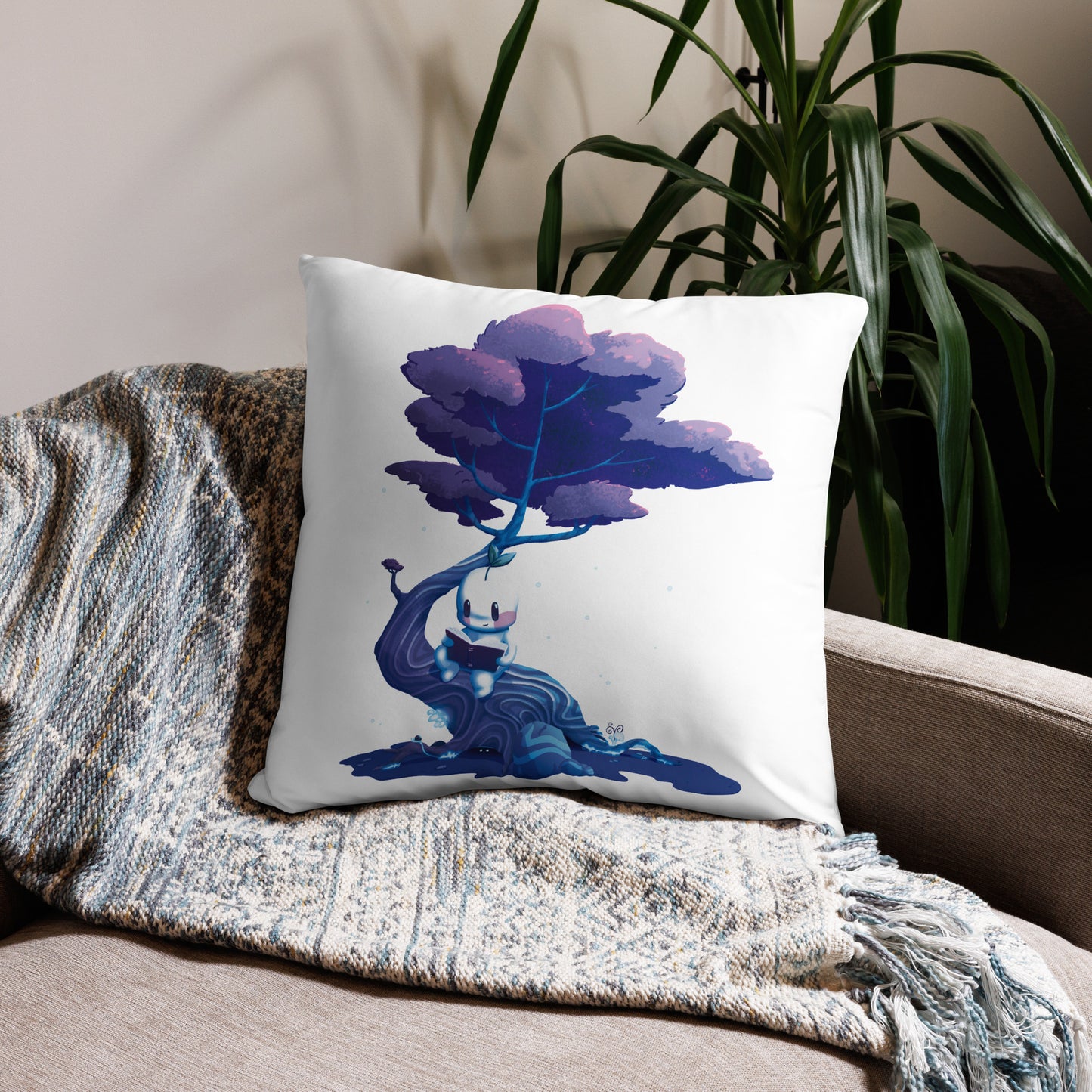 Lost in Reading | Basic Pillow