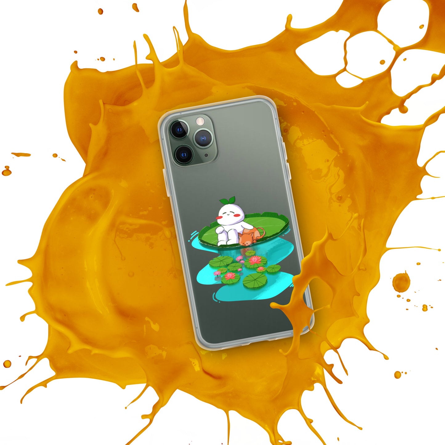 Calm Psi | Clear Case for iPhone®