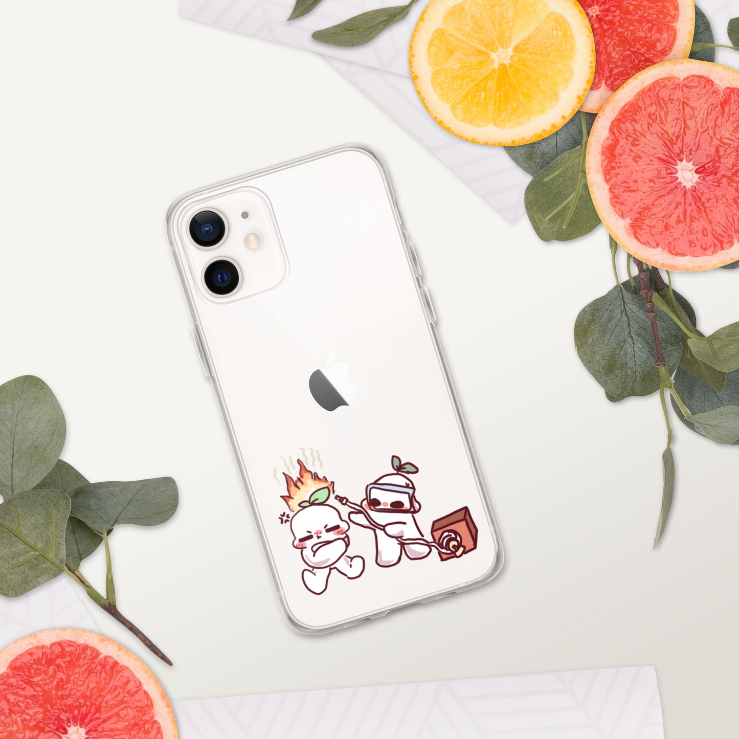 Angry Psi Clear Case for iPhone®