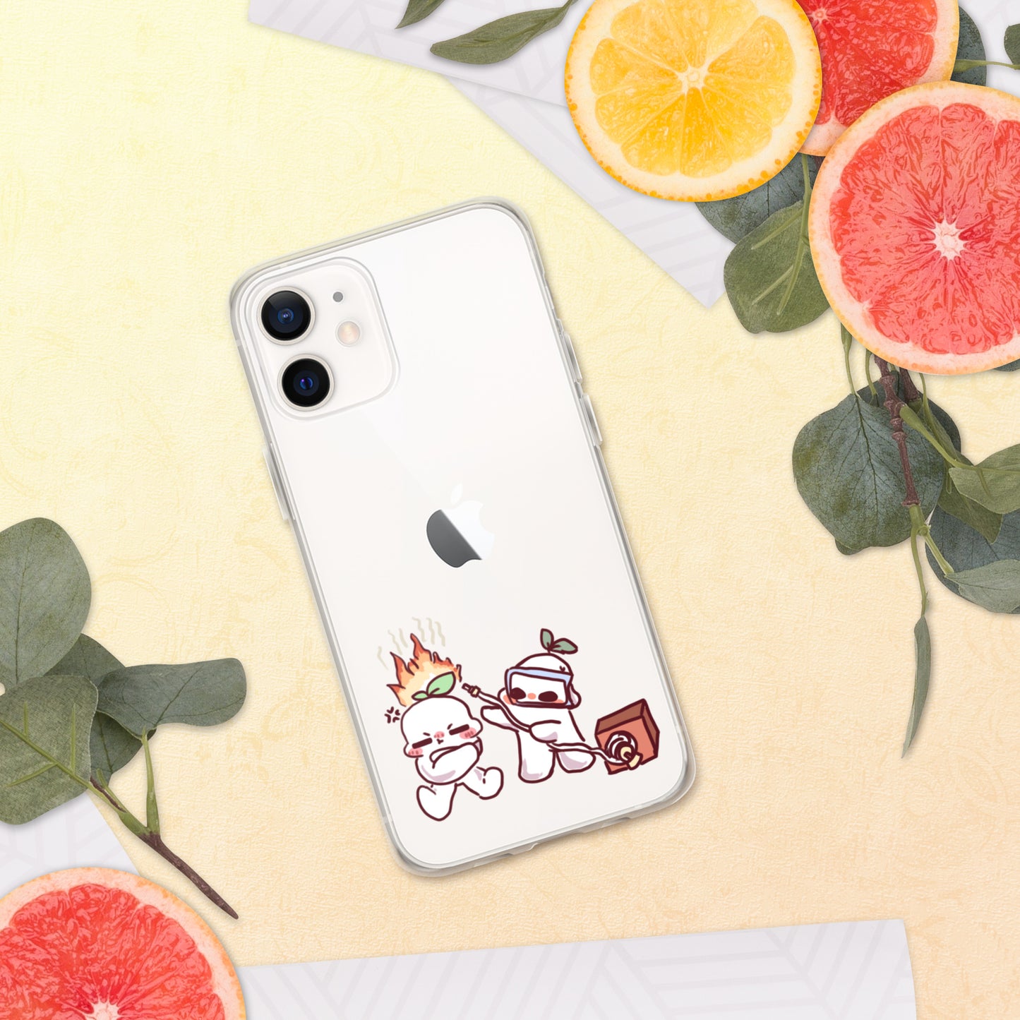 Angry Psi Clear Case for iPhone®