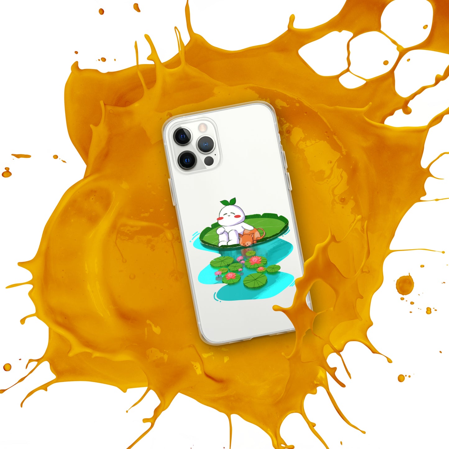 Calm Psi | Clear Case for iPhone®