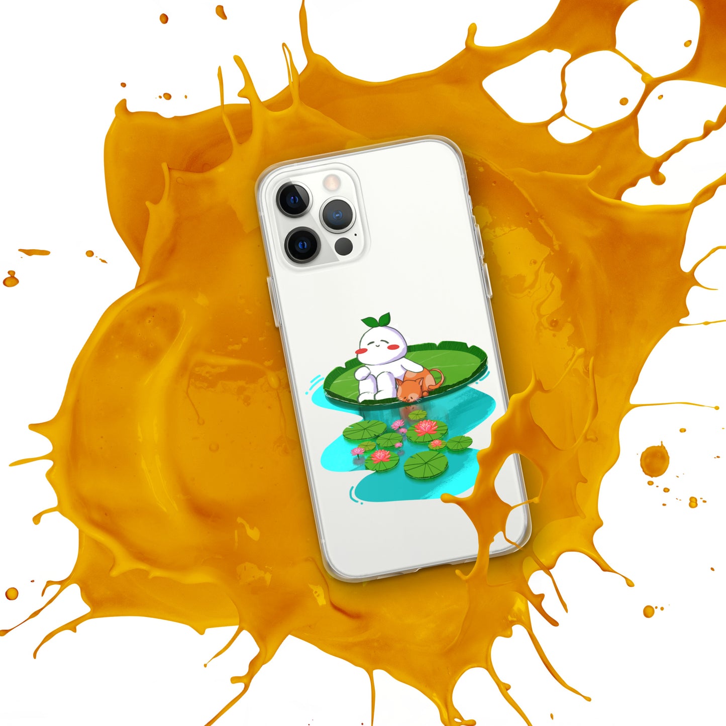 Calm Psi | Clear Case for iPhone®