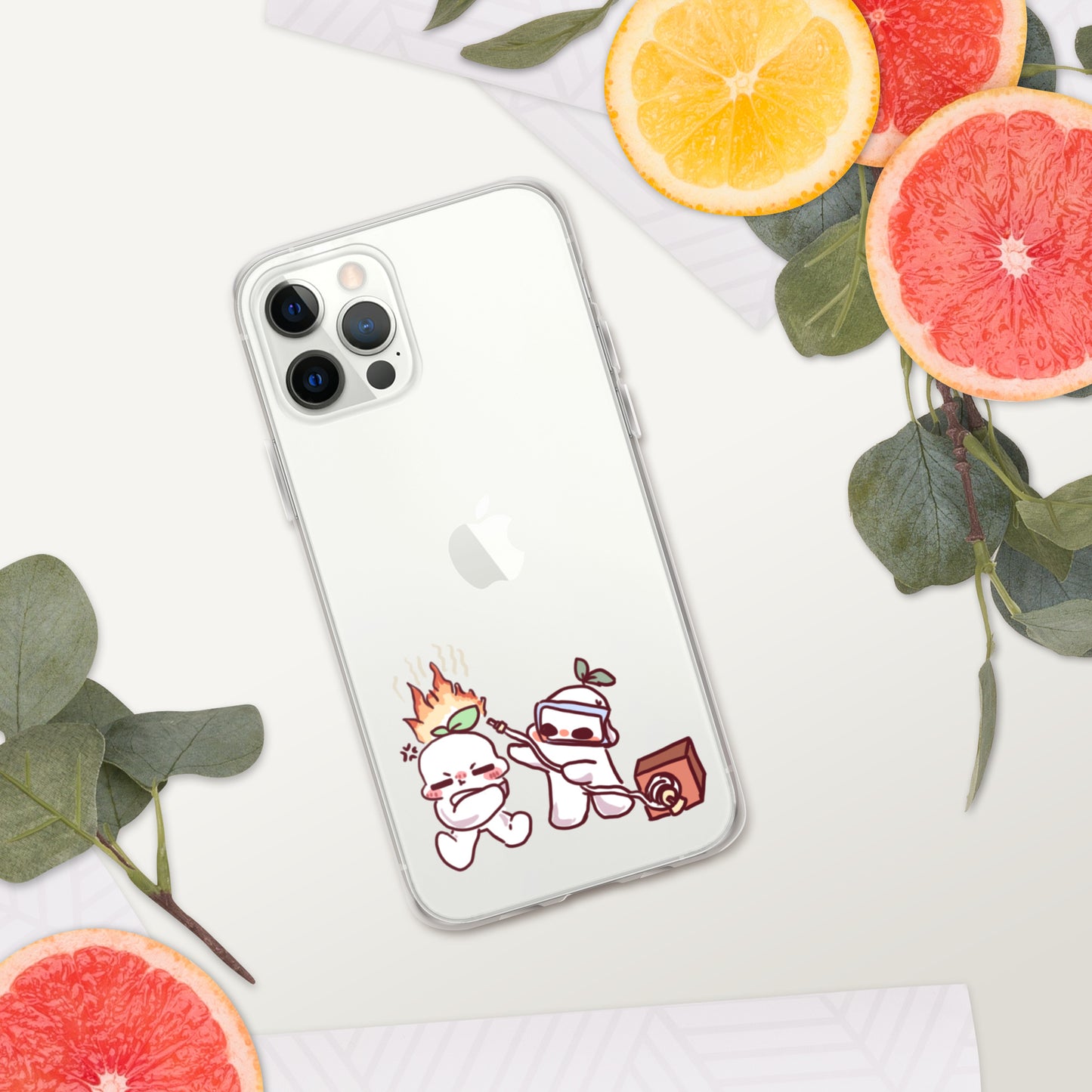 Angry Psi Clear Case for iPhone®