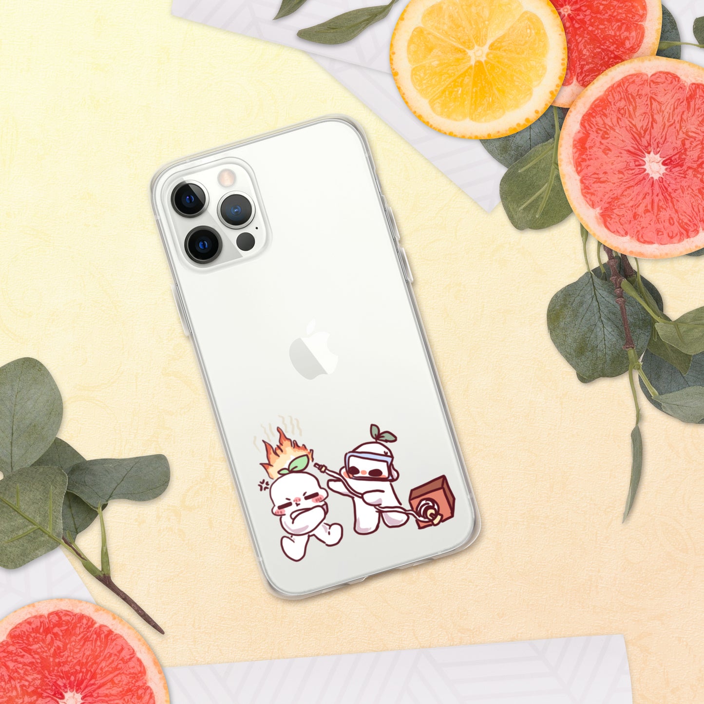 Angry Psi Clear Case for iPhone®