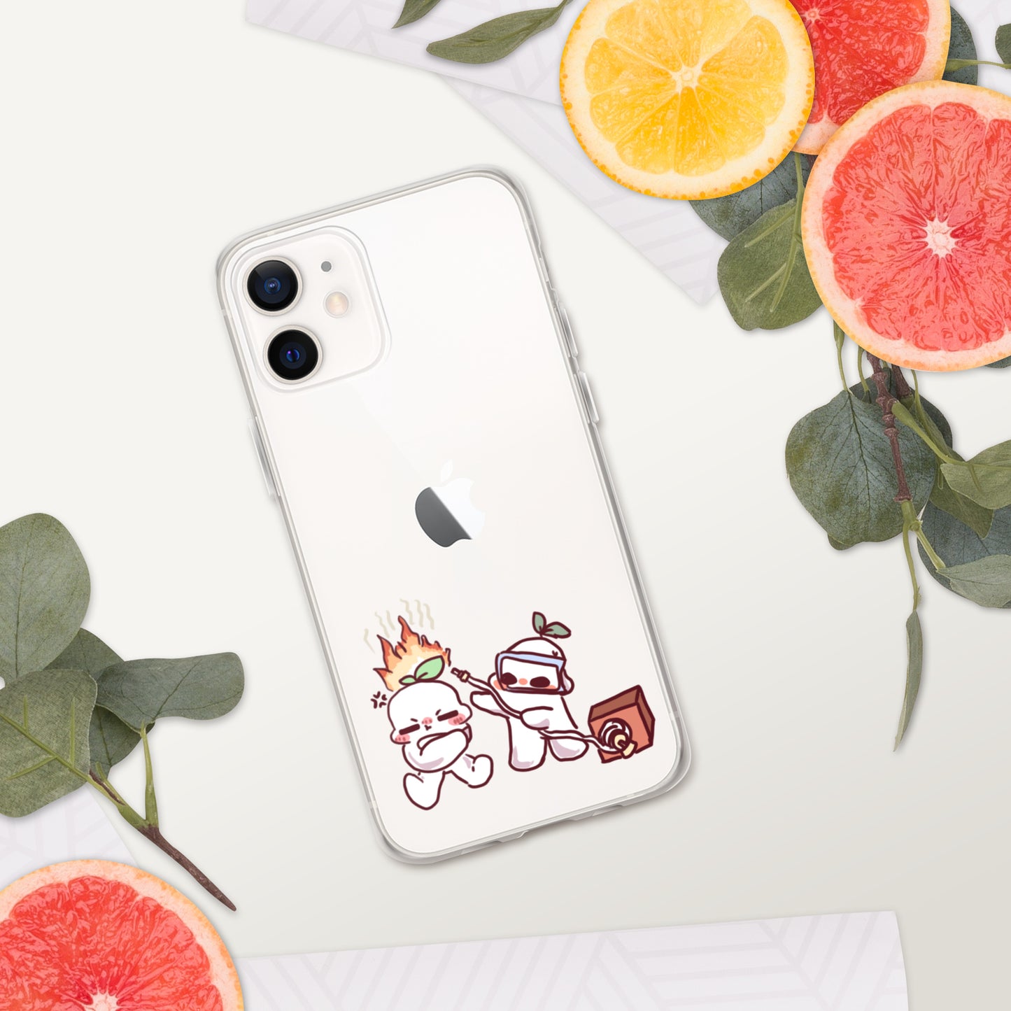 Angry Psi Clear Case for iPhone®