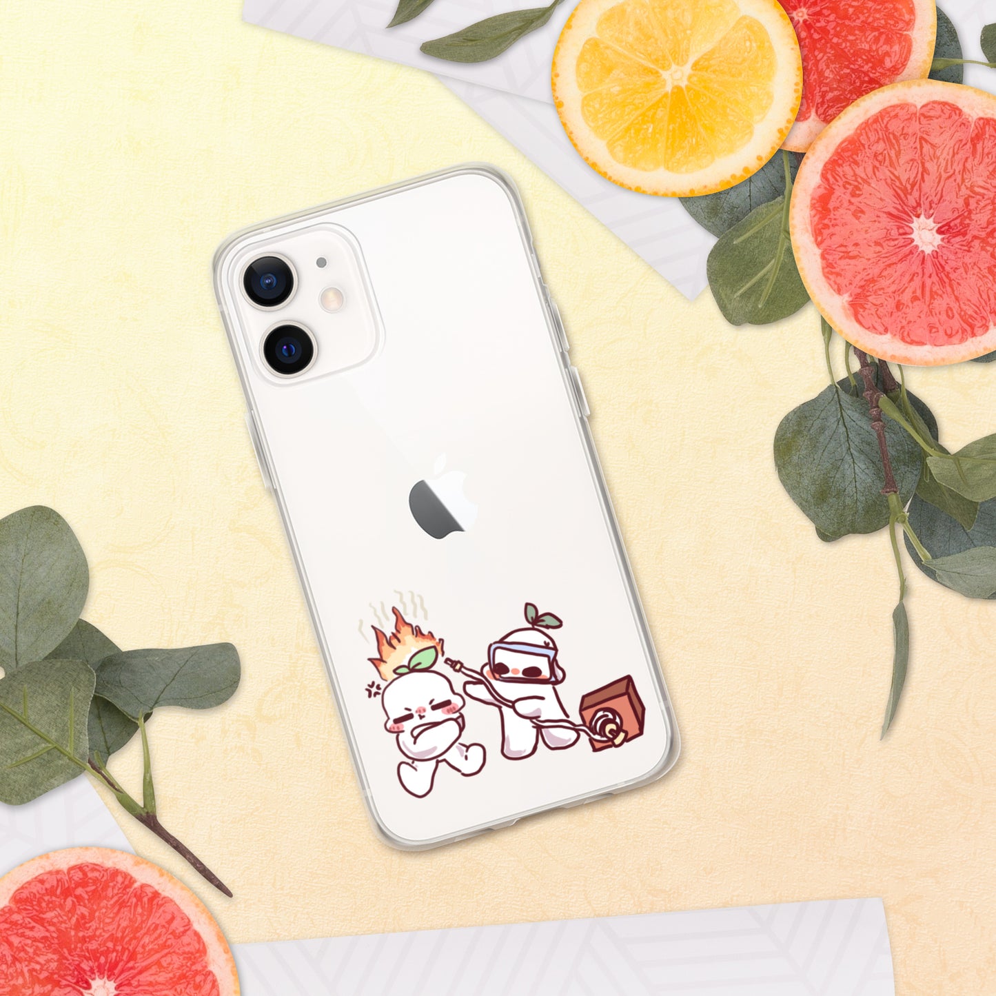 Angry Psi Clear Case for iPhone®