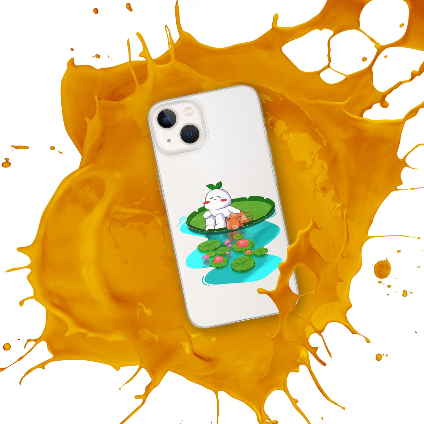 Calm Psi | Clear Case for iPhone®