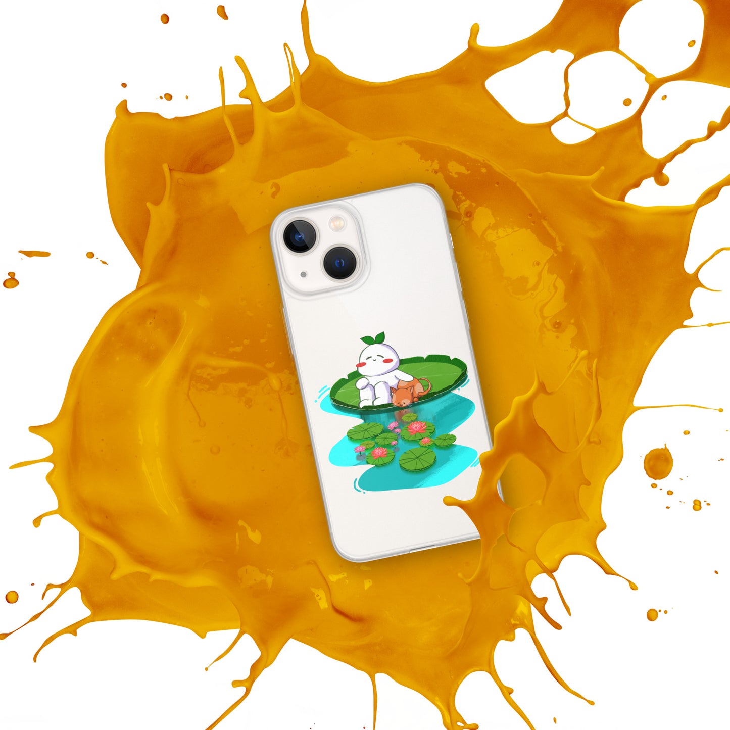 Calm Psi | Clear Case for iPhone®