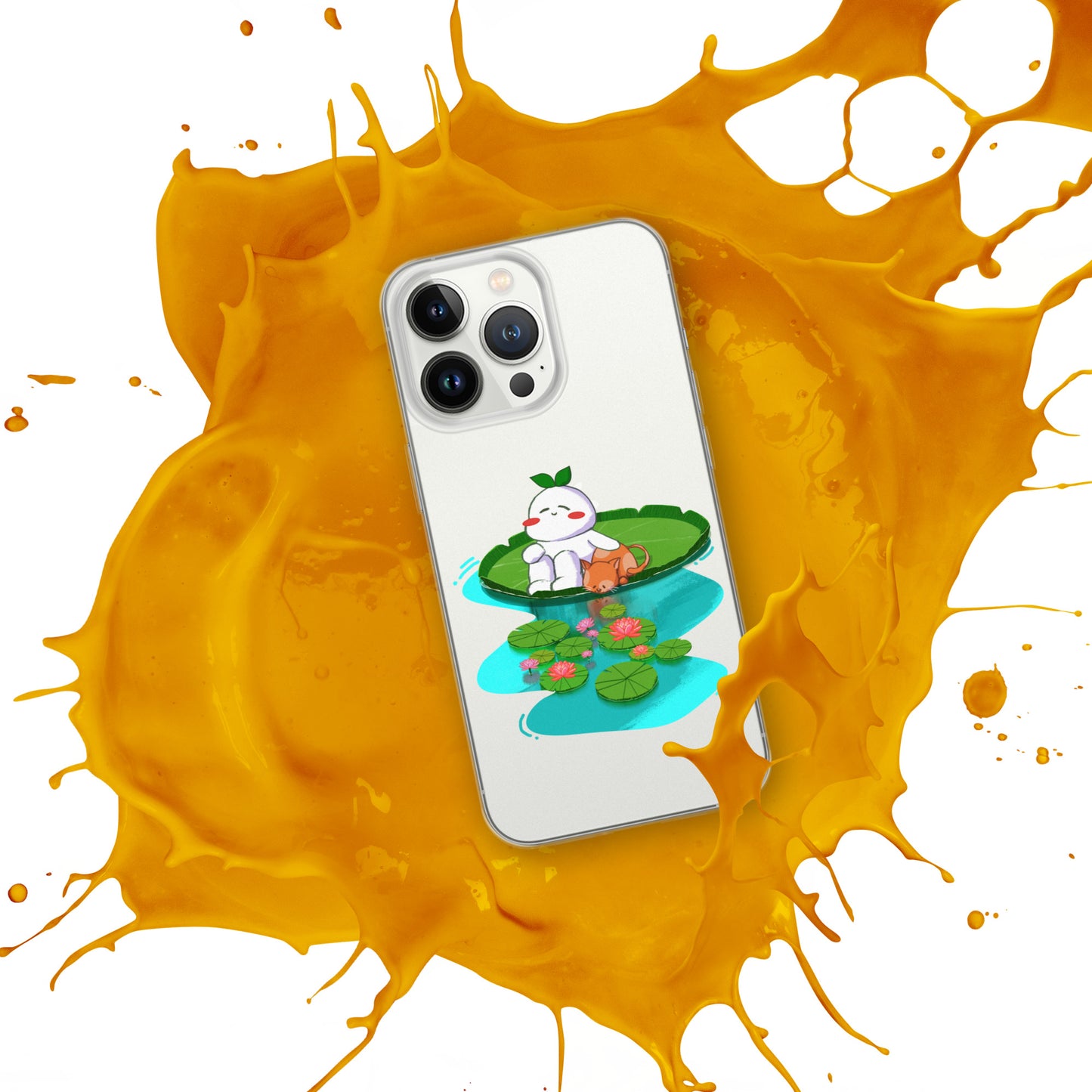 Calm Psi | Clear Case for iPhone®