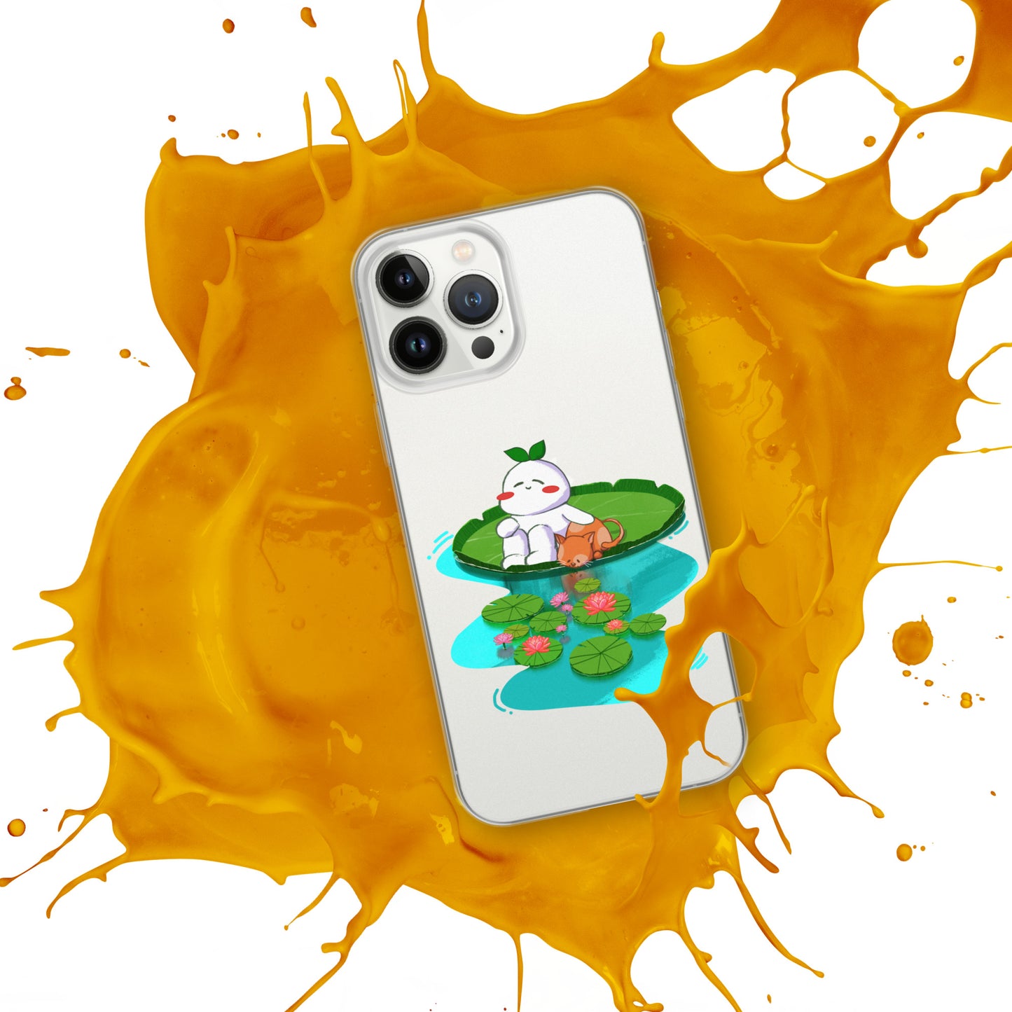 Calm Psi | Clear Case for iPhone®