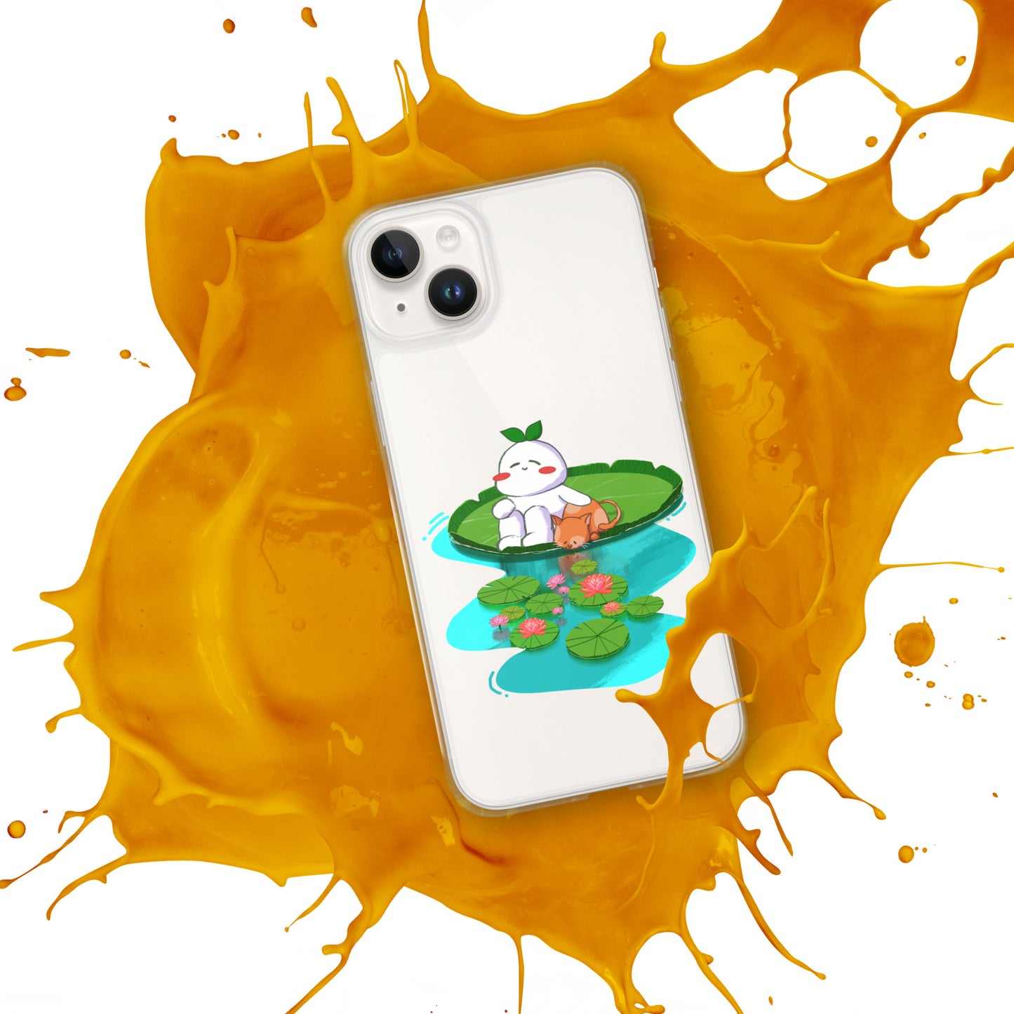 Calm Psi | Clear Case for iPhone®