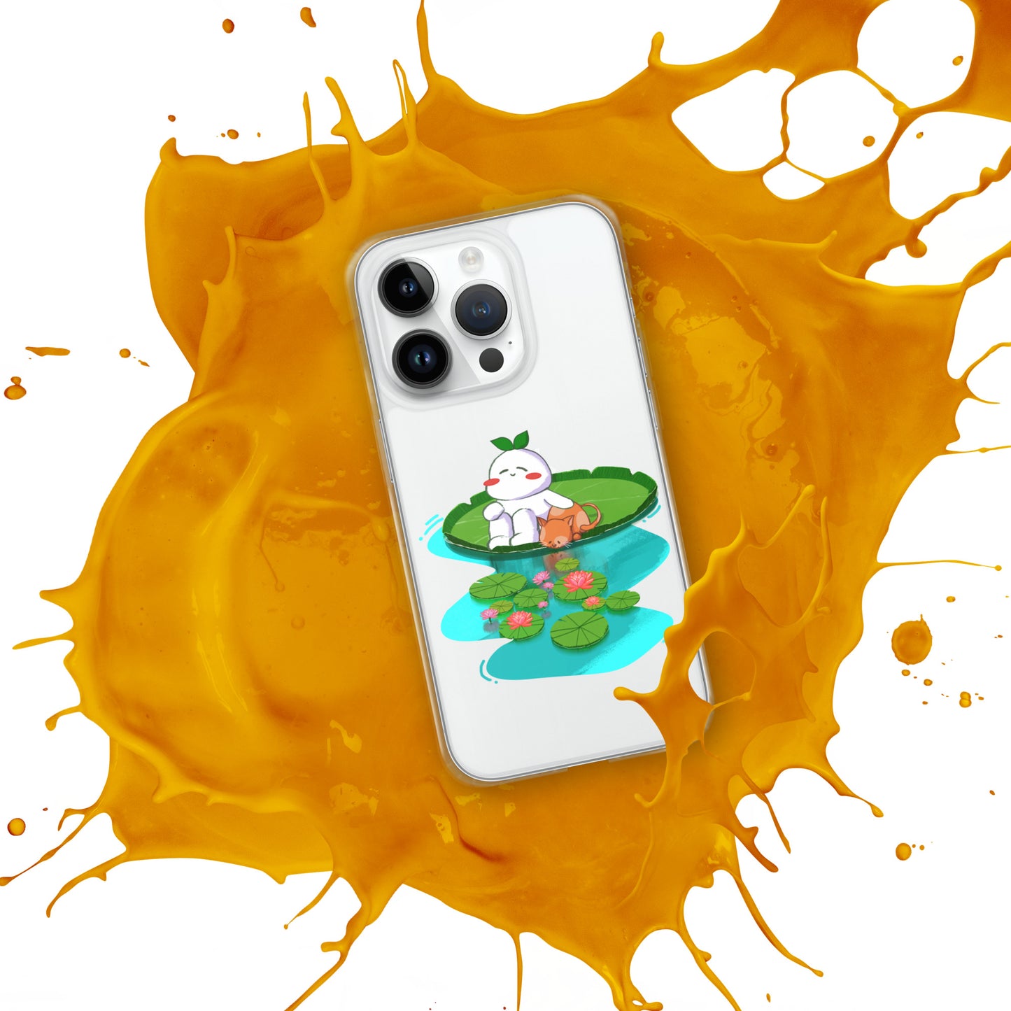 Calm Psi | Clear Case for iPhone®