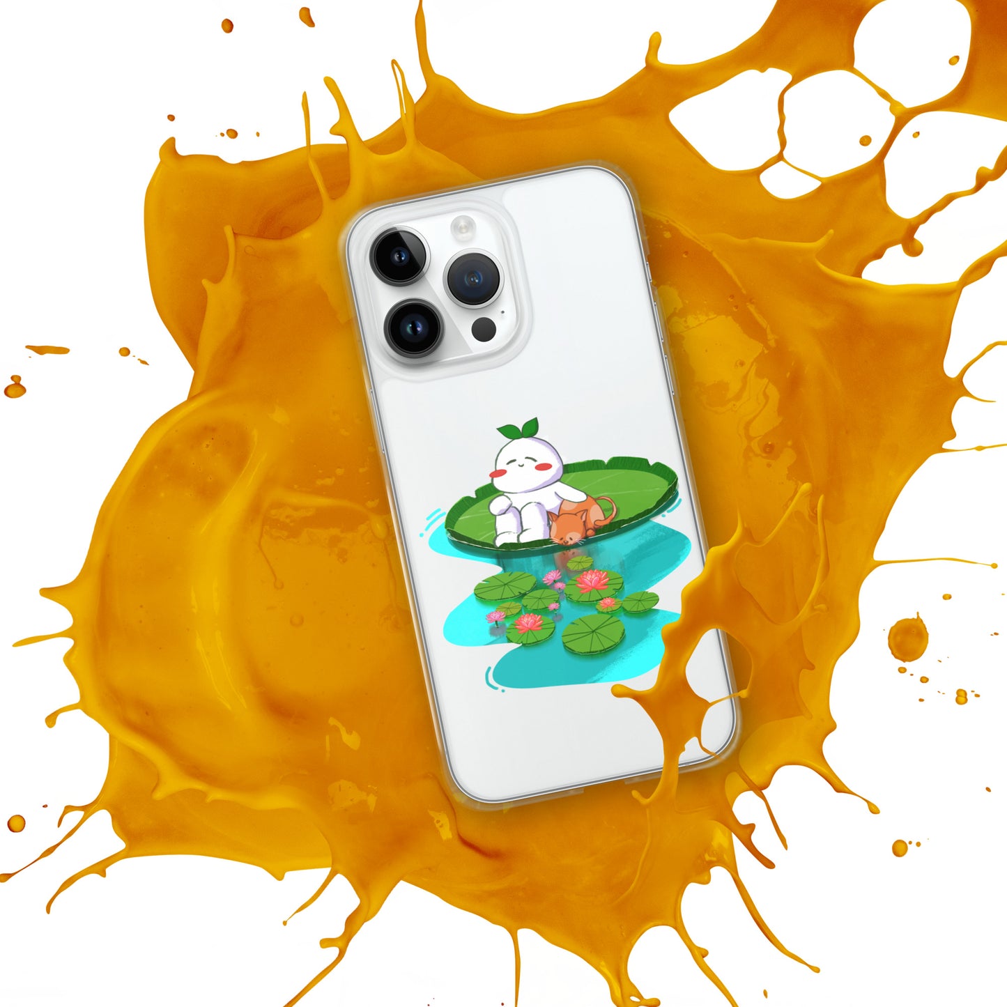 Calm Psi | Clear Case for iPhone®