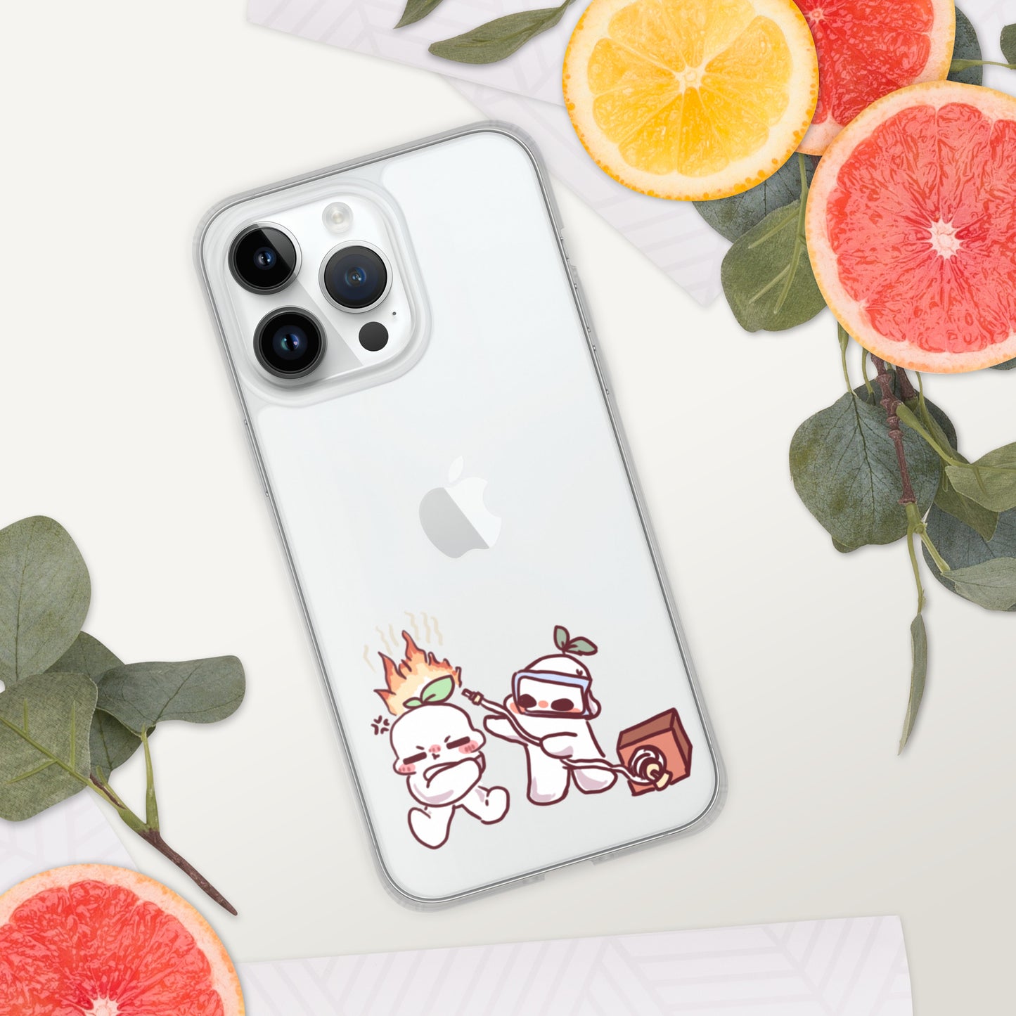 Angry Psi Clear Case for iPhone®