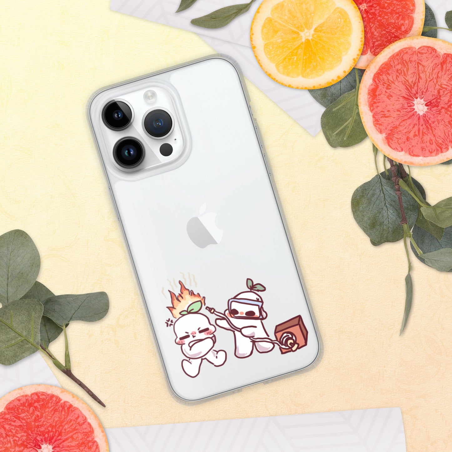 Angry Psi Clear Case for iPhone®