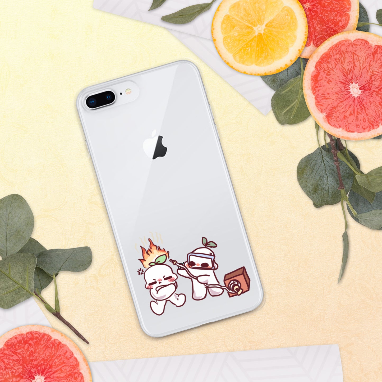 Angry Psi Clear Case for iPhone®