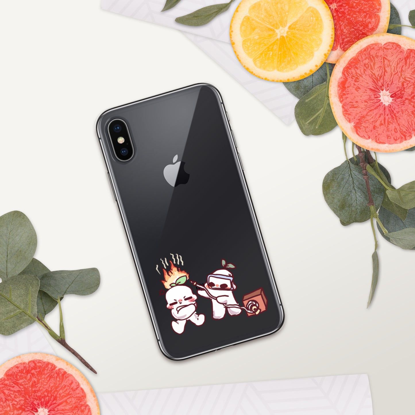 Angry Psi Clear Case for iPhone®