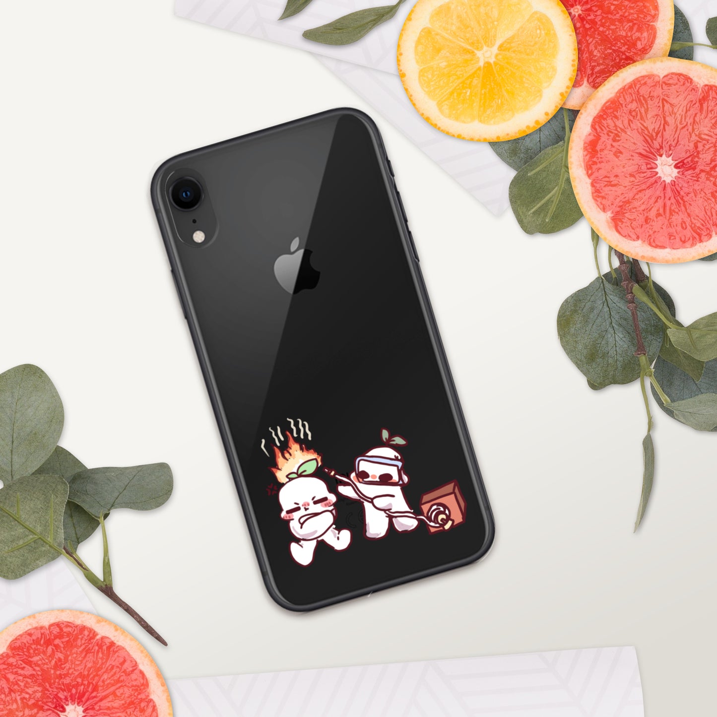 Angry Psi Clear Case for iPhone®