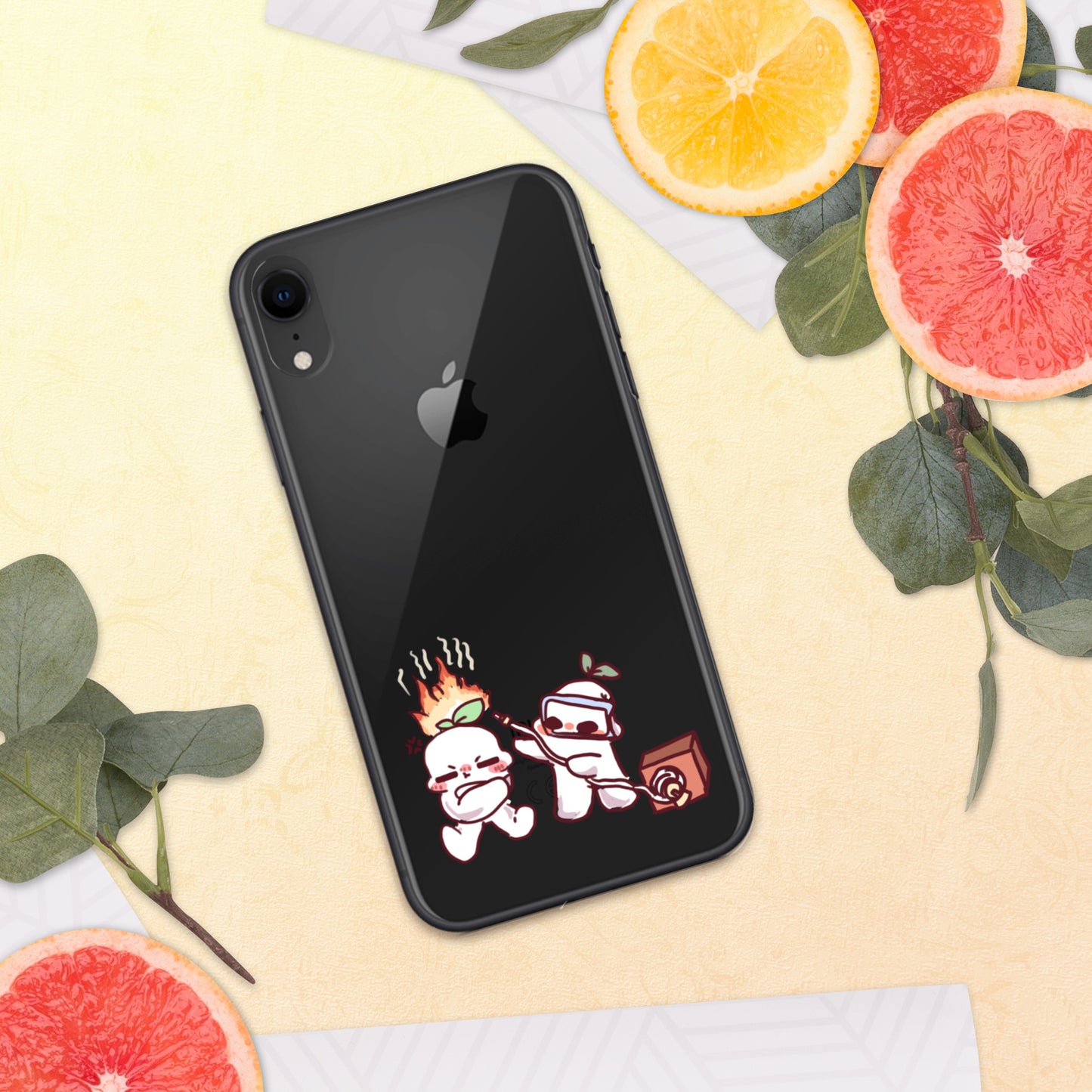 Angry Psi Clear Case for iPhone®