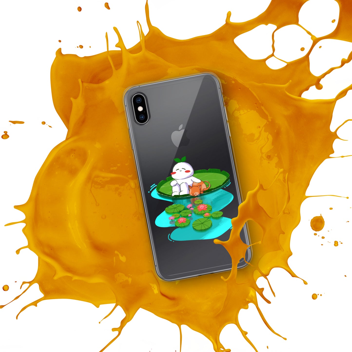 Calm Psi | Clear Case for iPhone®