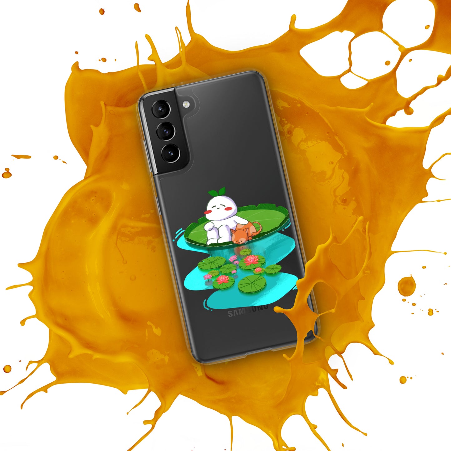 Calm Psi | Clear Case for Samsung®