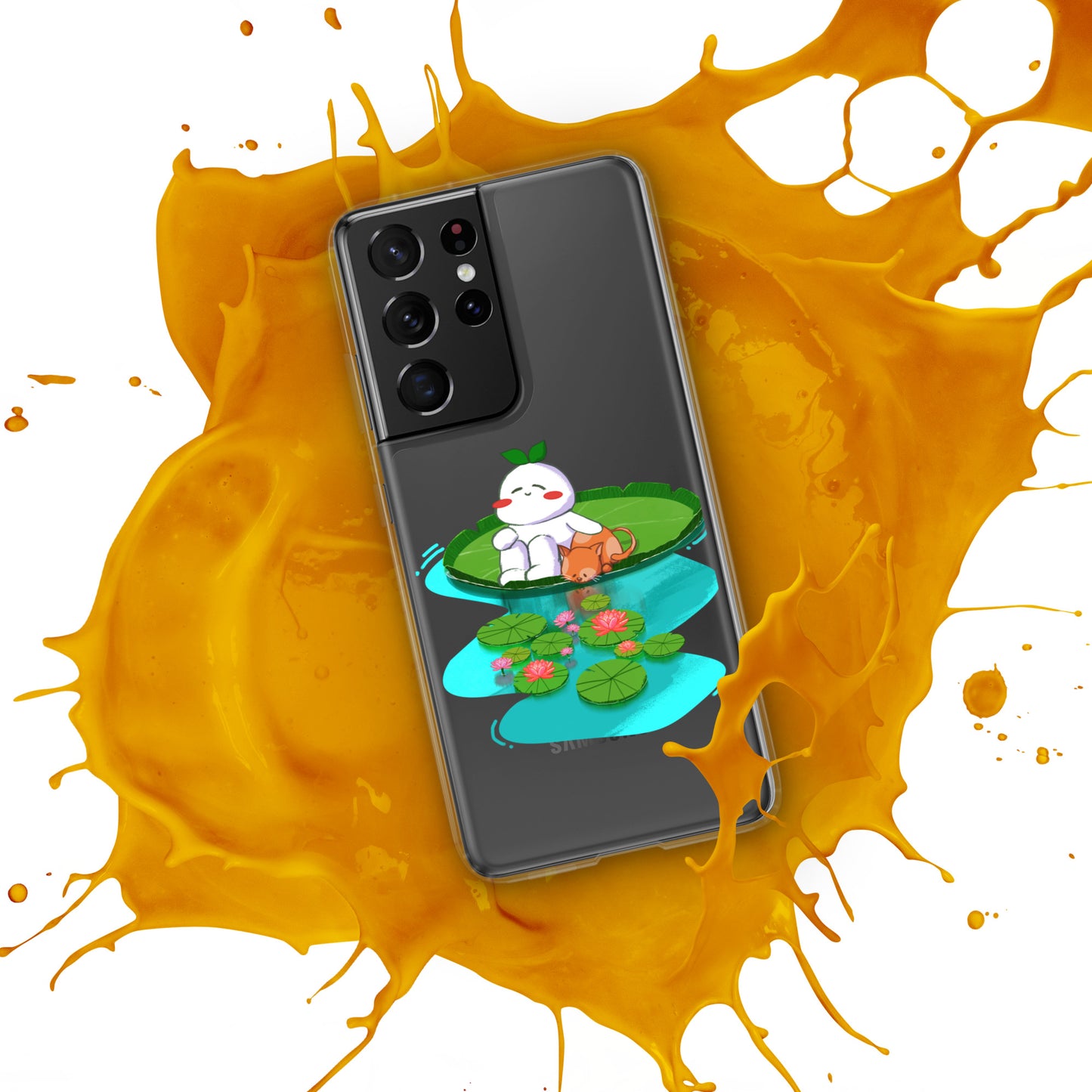 Calm Psi | Clear Case for Samsung®