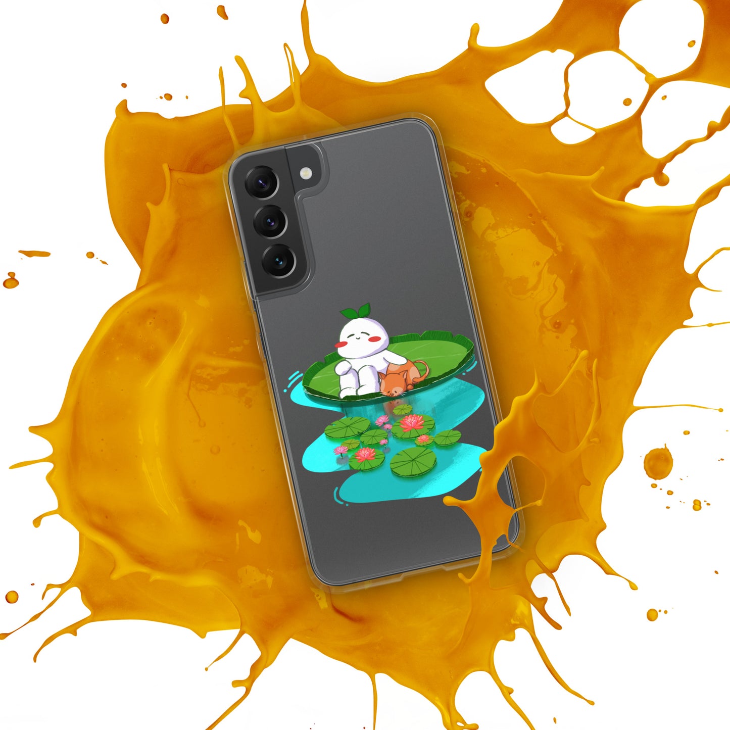 Calm Psi | Clear Case for Samsung®