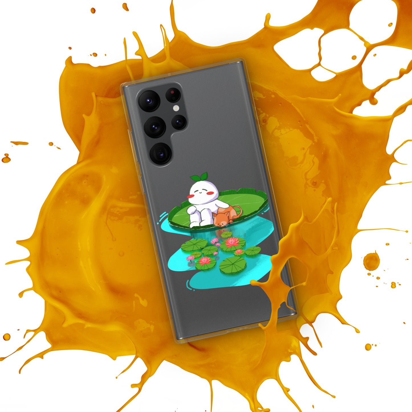 Calm Psi | Clear Case for Samsung®