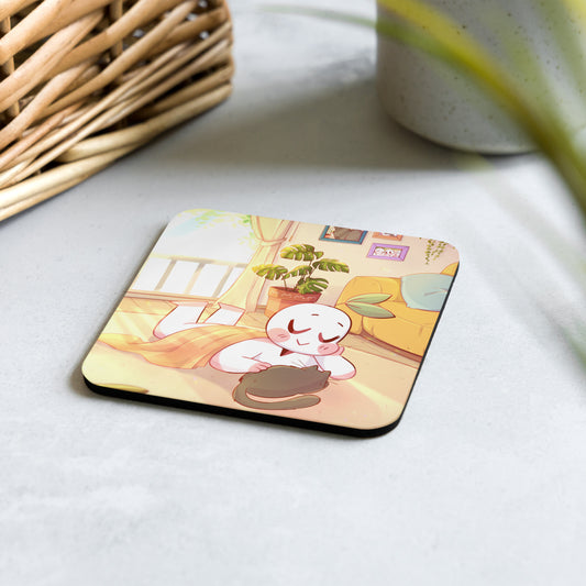 PSI Waterproof Cork-back coaster