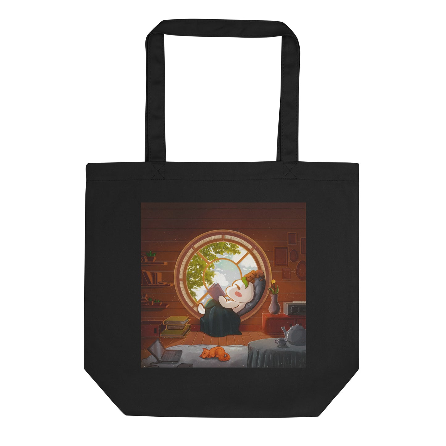 Silent Reading | Eco Tote Bag