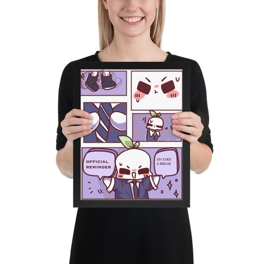 Take a break Framed poster