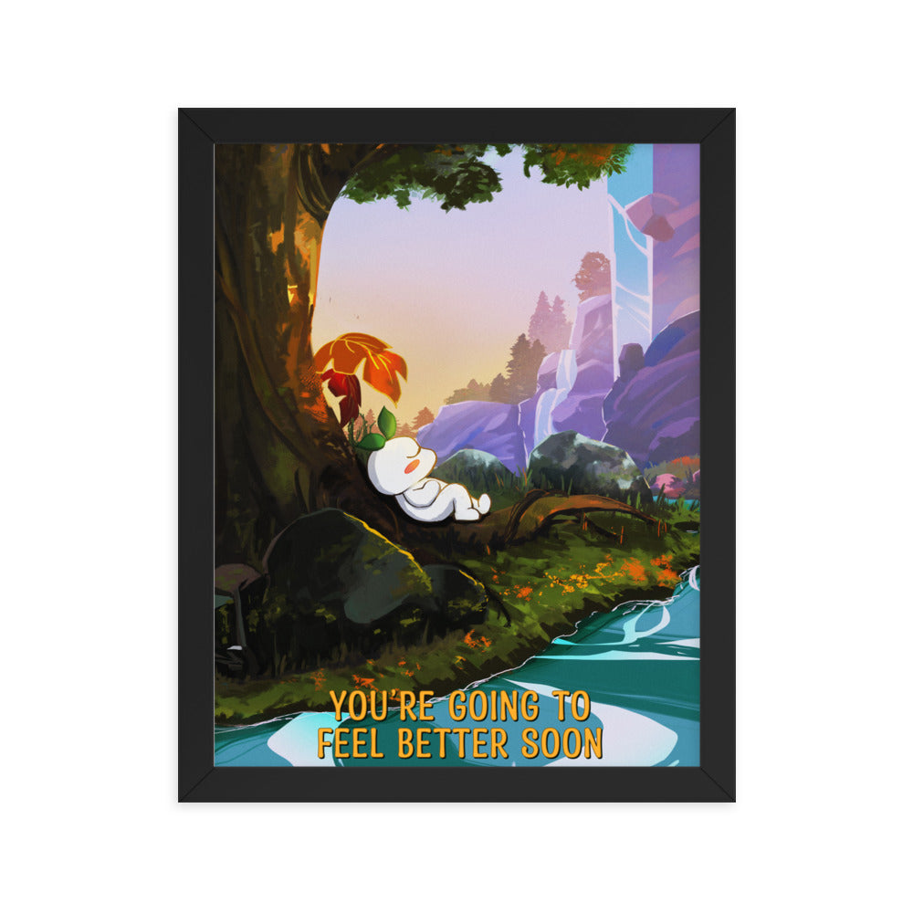 You're Going To Feel Better Soon | Framed poster