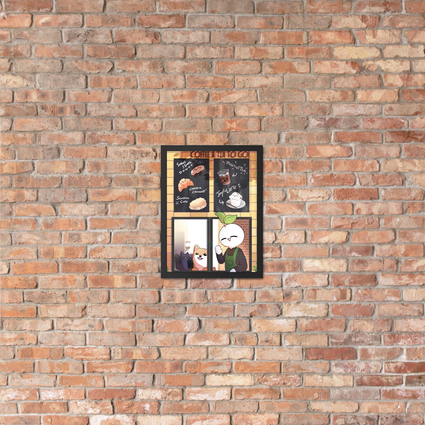 Coffee and Tea | Framed poster