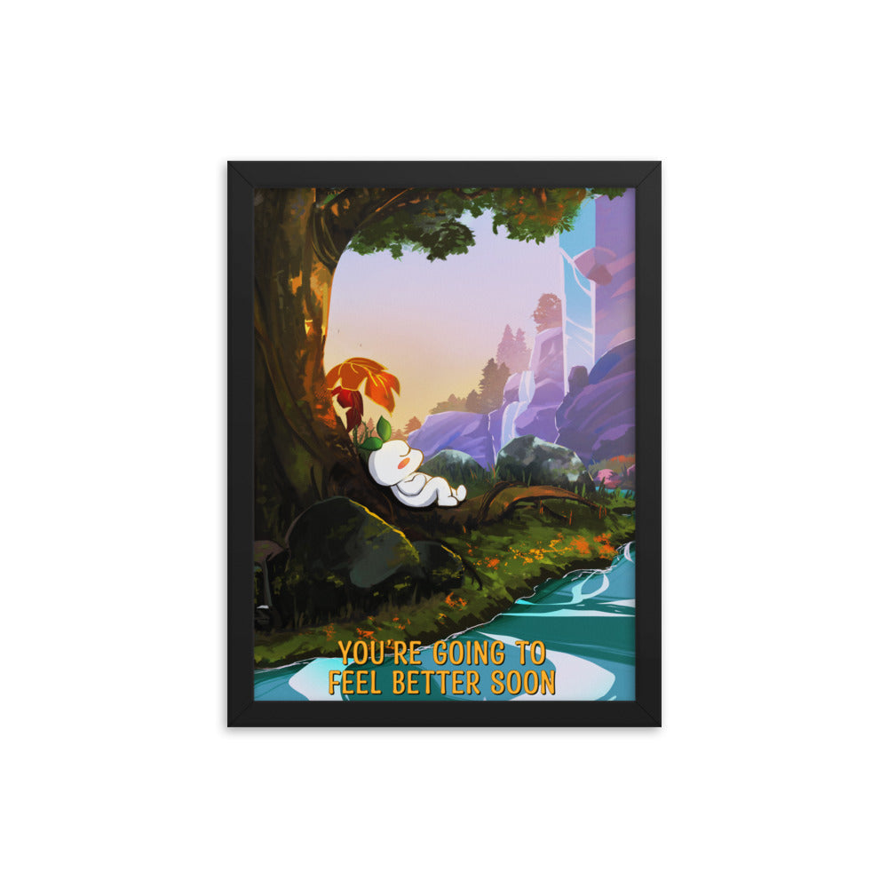 You're Going To Feel Better Soon | Framed poster