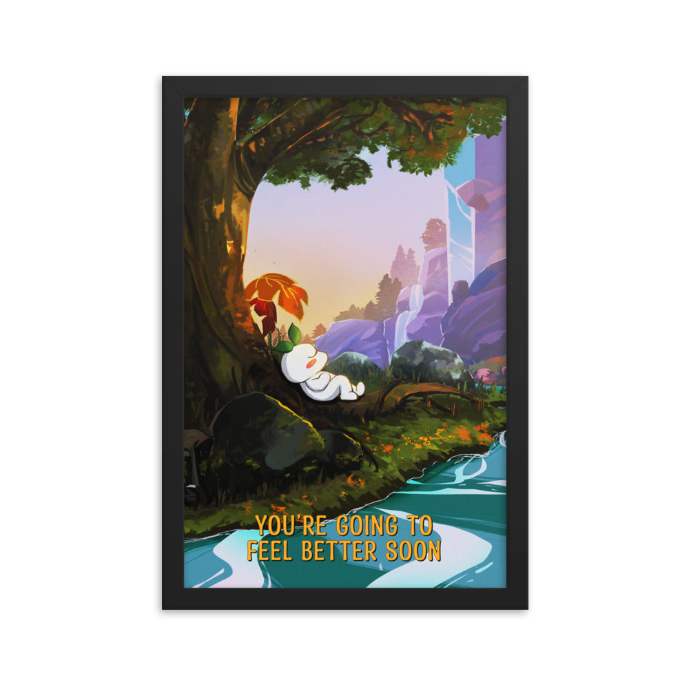 You're Going To Feel Better Soon | Framed poster