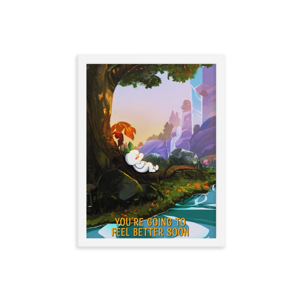 You're Going To Feel Better Soon | Framed poster