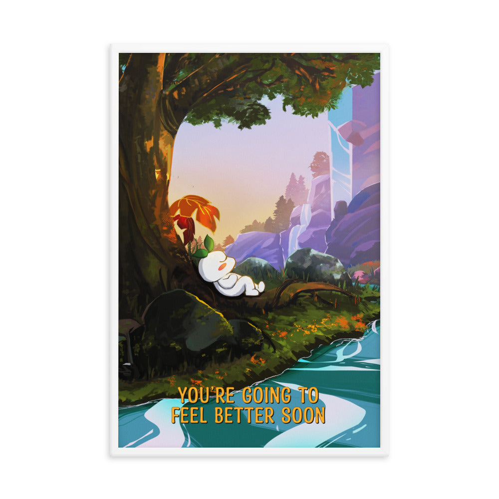You're Going To Feel Better Soon | Framed poster