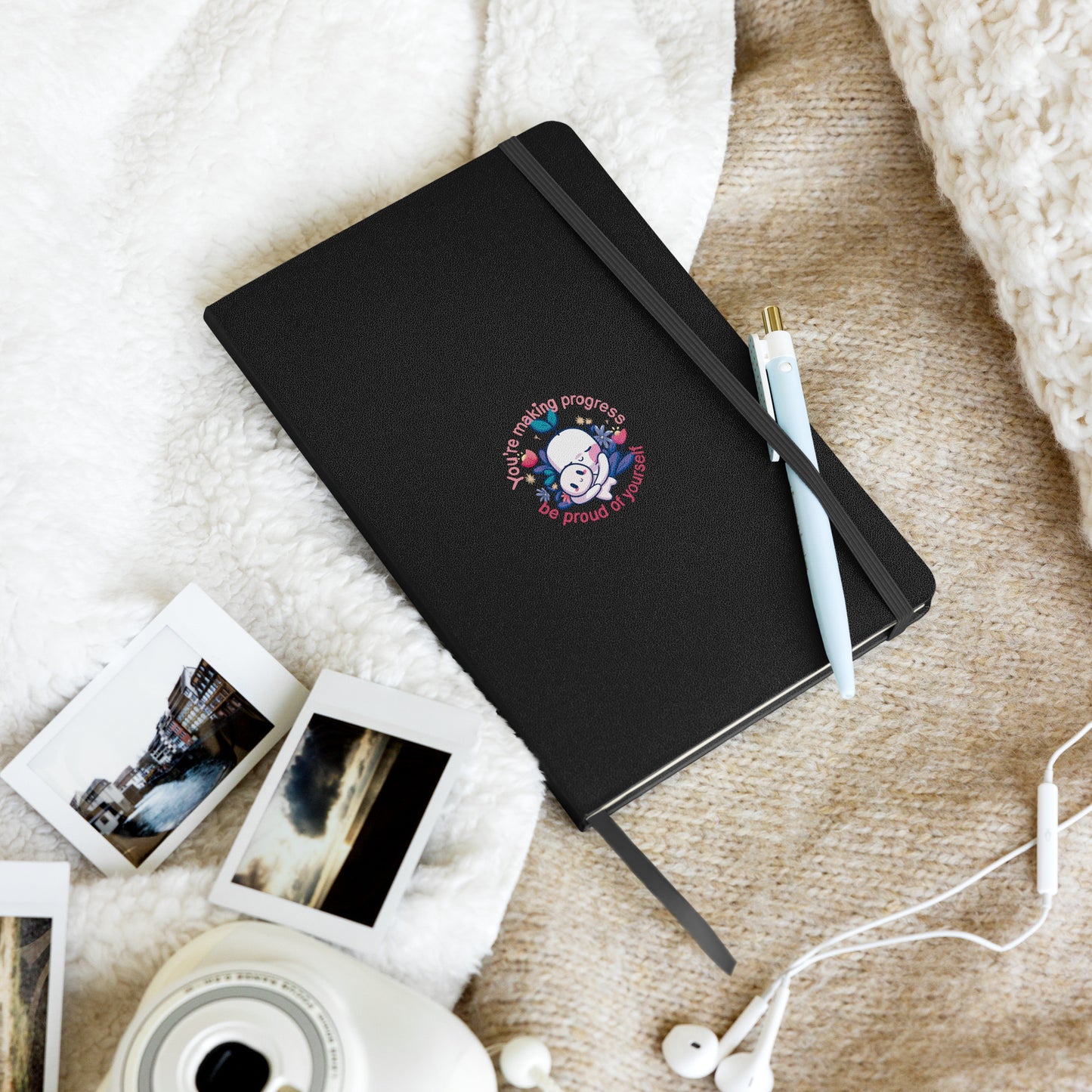 Be Proud of Yourself | Hardcover notebook