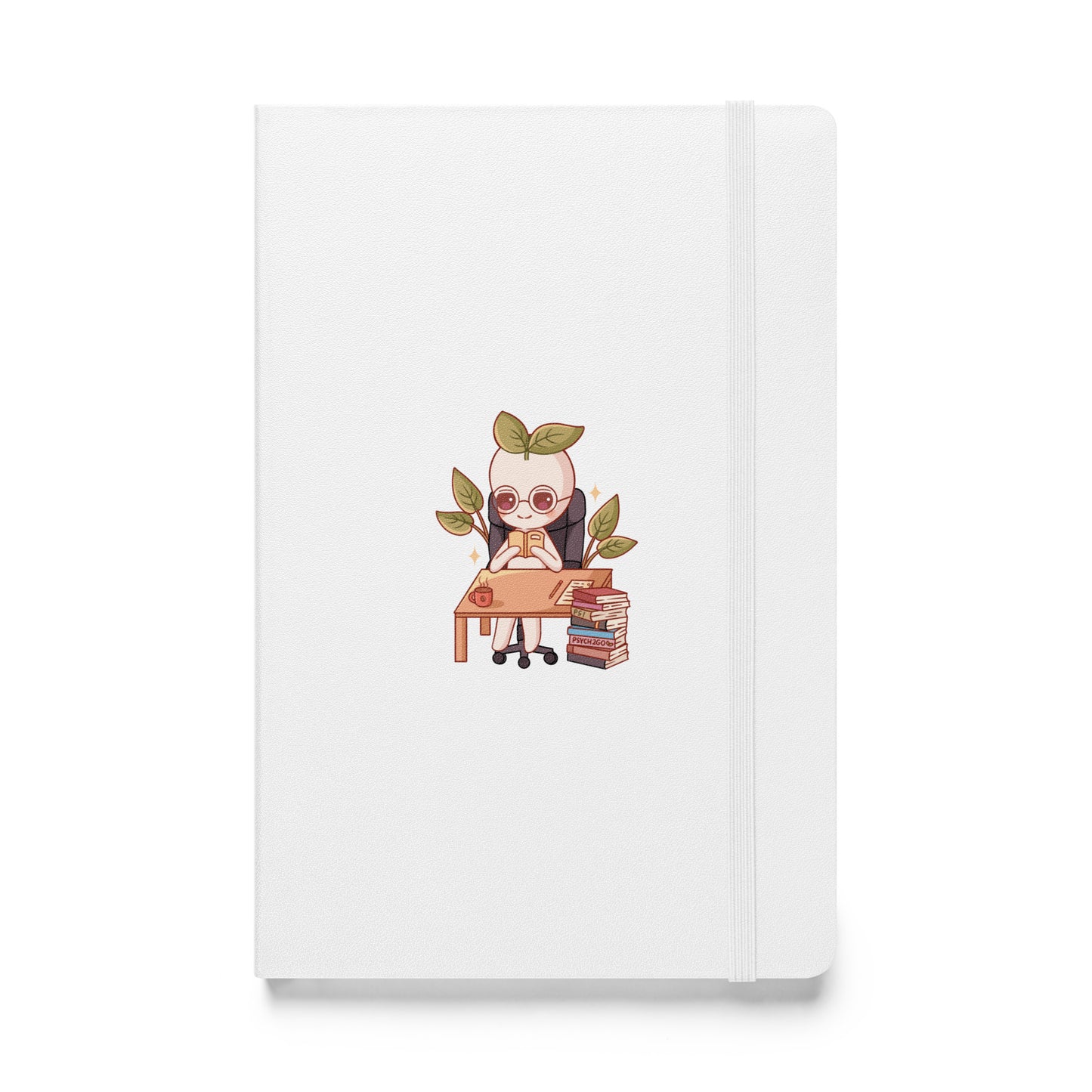 Bookworm Psi Hardcover bound notebook