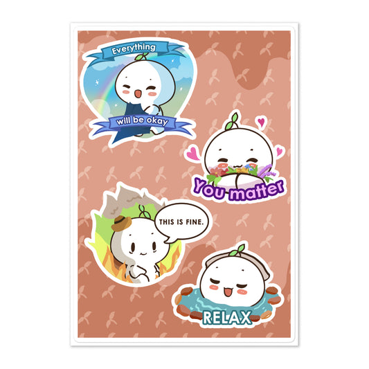 Mental Health Sticker sheet