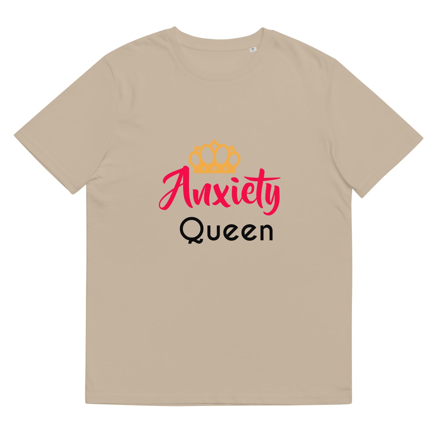 Anxiety Queen Unisex organic cotton t-shirt