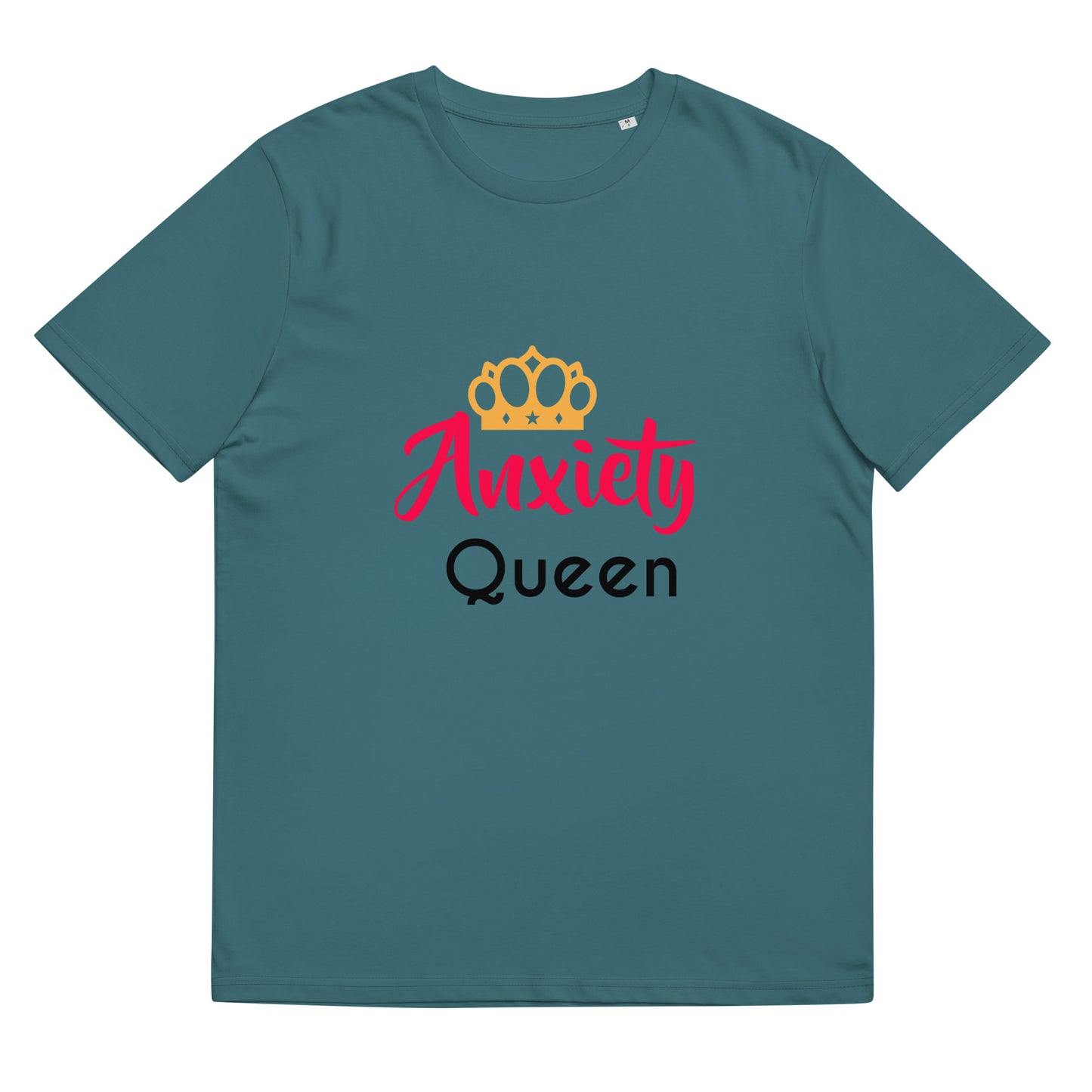 Anxiety Queen Unisex organic cotton t-shirt