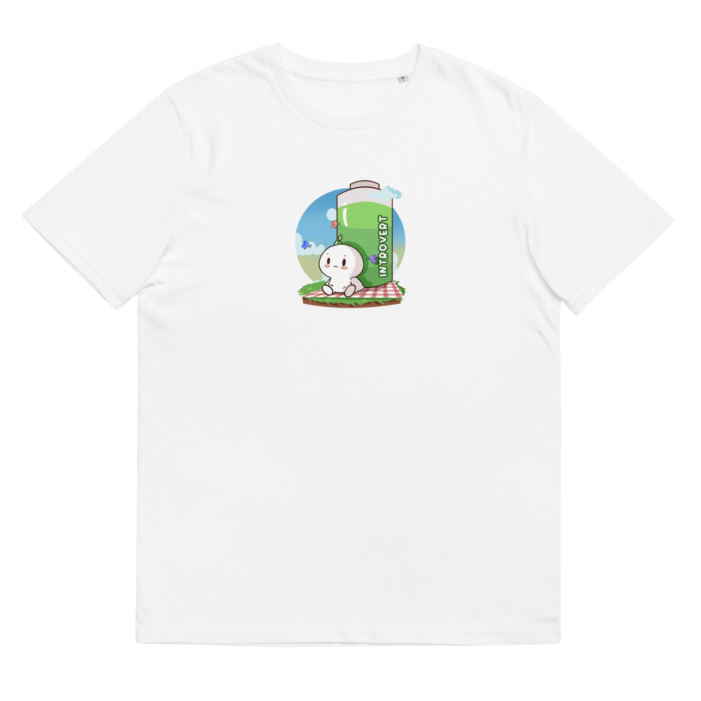 Introvert Unisex organic cotton t-shirt