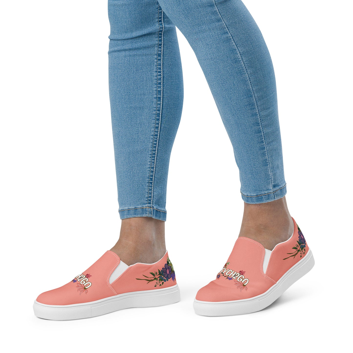 Psych2Go's First Women’s slip-on canvas shoes