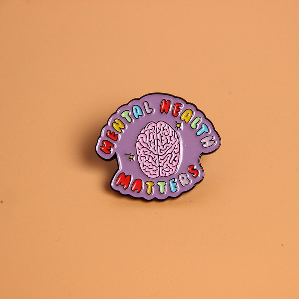 Mental Health Matters Pin