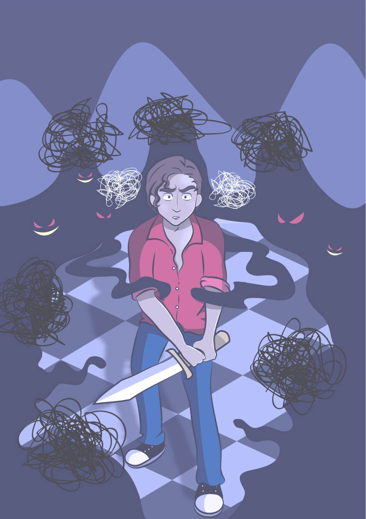 Psych2Go Magazine #14 - Poster (Generalised Anxiety disorder Awareness)