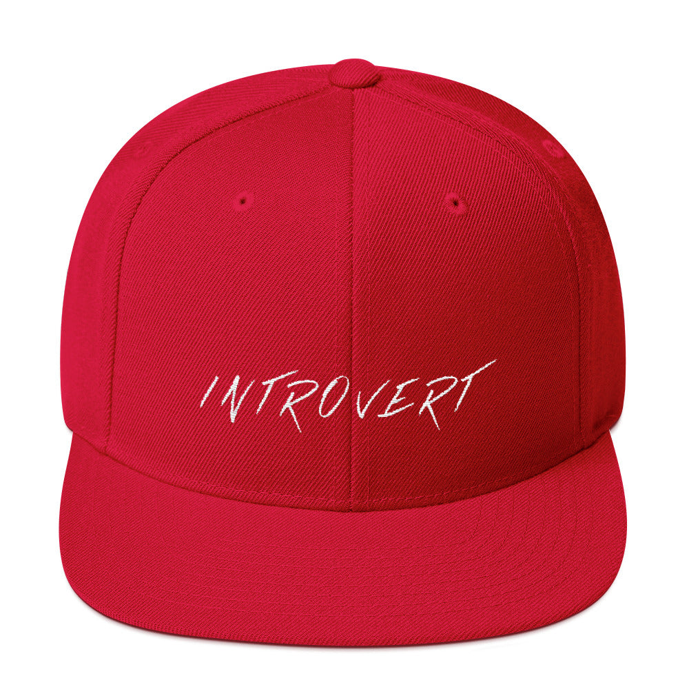 Introvert Snapback Hat